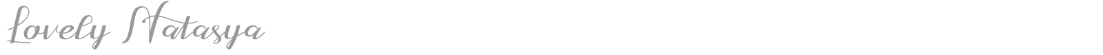 Lovely Natasya font preview